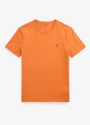 Ralph Lauren Custom slim fit T-shirt met logoborduring