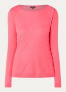 Claudia Sträter Longsleeve in kasjmierblend met lange mouwen