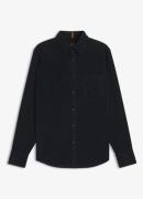 BOSS Regular-fit overhemd van katoenen corduroy