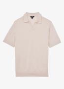 Reiss Duchie regular fit polo van merino wol