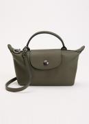 Longchamp Le Pliage Xtra handtas XS van leer