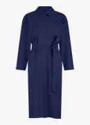 Studio Anneloes Louna midi blousejurk van travelstof