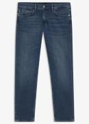 BOSS H-Delaware slim fit jeans met donkere wassing