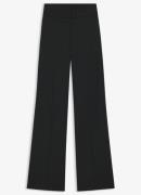 HUGO Himia high waist straight fit pantalon in wolblend met steekzakke...
