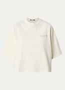 Jacquemus T-shirt met logoborduring