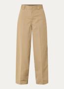 Carhartt WIP High waist straight fit pantalon met steekzakken