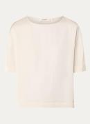 Beaumont Glowy tuniek van satijn