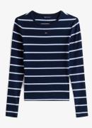 Tommy Hilfiger Slim Ribbed Long Sleeve T-Shirt
