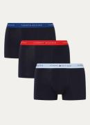 Tommy Hilfiger Boxershorts met logoband in 3-pack