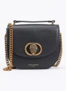 Kurt Geiger Chelsea Saddle crossbodytas met logo