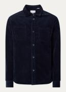 Les Deux Kody regular fit overshirt van corduroy