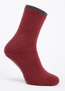 Falke Cuddle Pads huissokken in scheerwolblend met anti-slip