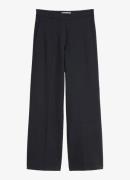 Marc O'Polo Mid waist wide fit broek van Jersey