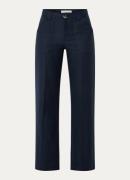 ba&sh Leev high waist wide fit pantalon met steekzakken