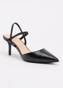Dune London Classical slingback van leer