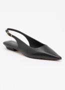 Dune London Hostess slingback van leer