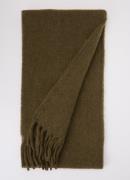 AMI Paris Sjaal in alpaca wolblend 260 x 35 cm