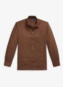 Ralph Lauren Garment-dyed Oxford overshirt met logoborduring