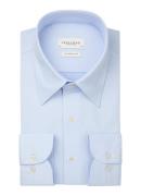 Profuomo Japanese knitted slim fit overhemd met microdessin