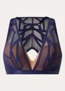 Marlies Dekkers The Illusionist push-up bh met overlay van mesh
