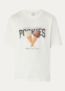 Pockies Icecream T-shirt met logoprint