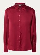 BRAX Vic blouse van satijn