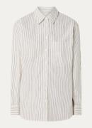 Zadig&Voltaire Morning Pop Voltaire blouse met streepprint