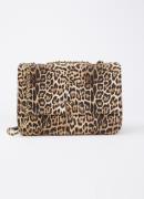 NIKKIE Avril schoudertas met panterprint