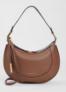 Smaak Marlon schoudertas van leer met afneembare schouderriem