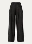 by-bar Sef high waist wide fit palazzo broek met lurex