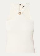 NIKKIE Laos halter top met sierknoop