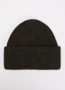 American Vintage Grofgebreide muts in alpaca wolblend