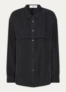 ba&sh Haora blouse van zijde