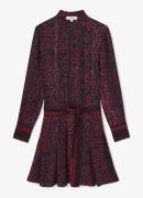 Reiss Aurora mini tuniekjurk met strikceintuur