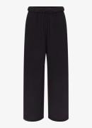 SKIMS Cotton Fleece mid waist straight fit loungebroek met steekzakken