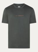 C.P. Company T-shirt met logo- en backprint