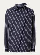 Jacquemus Regular fit overhemd met streepprint en logo