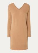 Benetton Fijngebreide mini trui-jurk in wolblend