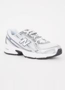 New Balance 740 sneaker van mesh met metallic finish