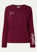 Fabienne Chapot Phileine longsleeve met logo- en backprint