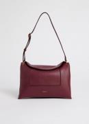 Wandler Penelope Slouch schoudertas van kalfsleer