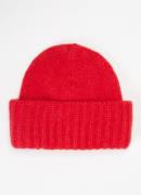 Becksöndergaard Soloma grofgebreide muts in alpaca wolblend