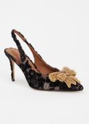 Kurt Geiger Belgravia slingback met strikdetails