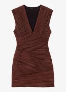Maje Mini jurk met textuur