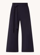 French Connection High waist wide fit culotte met strikceintuur