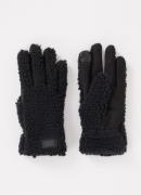UGG UGGFluff handschoenen van teddy met touchscreen functie