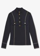 Reiss Eva fijngebreide trui met polokraag