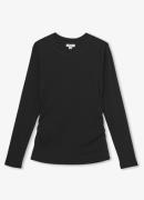 Reiss Tessa longsleeve met plooien