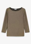 Hobbs Sonya top met lurex en boothals