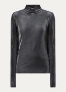 Isabel Marant Jadia semi-transparante top met lurex